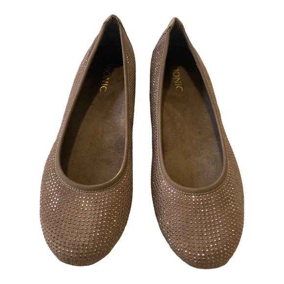 Vionic Spark Willow Taupe Ballet Flats Size 9 - Picture 2 of 11